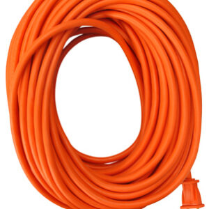 Master Electrician Extension Cord, 14/3 SJTW Red Round Vinyl, 100