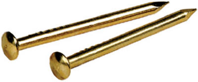 3/4-In. x 18 Solid Brass Escutcheon Pins, 2 oz. - True Value Hardware