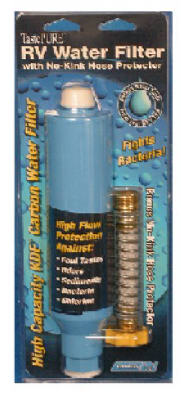 RV Water Filter With Flexible Hose Protector - True Value Hardware