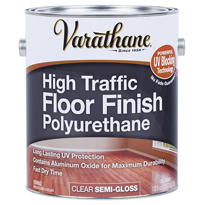 Ultra Thick Polyurethane Floor Finish, Semi-Gloss, Water-Based, 1 ...