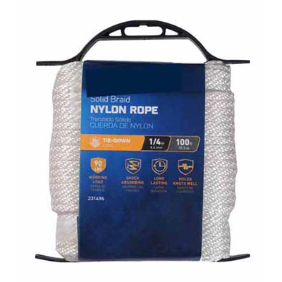 100 Ft. Tie Down Nylon Rope