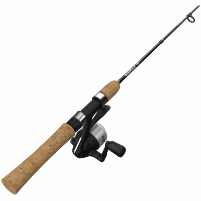 Zebco Omega Spincast Reel and Fishing Rod Combo, Natural Cork Rod