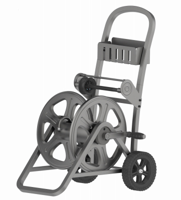 Metal Hose Cart, Auto Guide System, Holds 150 Ft. - True Value
