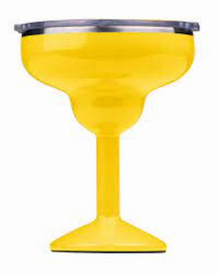 Rita Insulated Margarita Tumbler with Lid, Sunflower Yellow, 13 oz ...