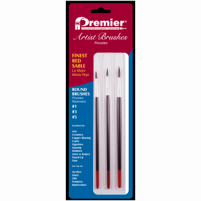 3-Pc. Round Craft Paint Brush Set - True Value Hardware