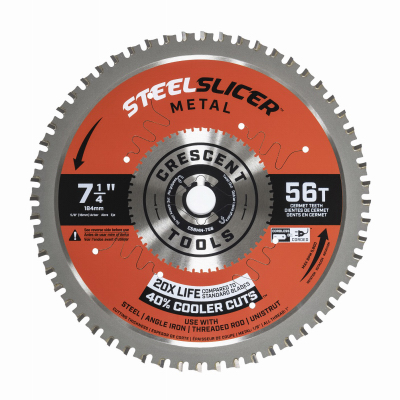 Steelslicer Thin Metal Circular Saw Blade, 56-tooth, 7-1 4 In. - True 