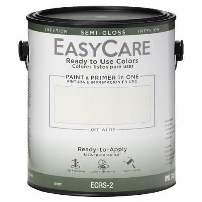 Ready to Use Colors Interior Semi Gloss Acrylic Latex Paint Off White 1 Gallon True Value Hardware