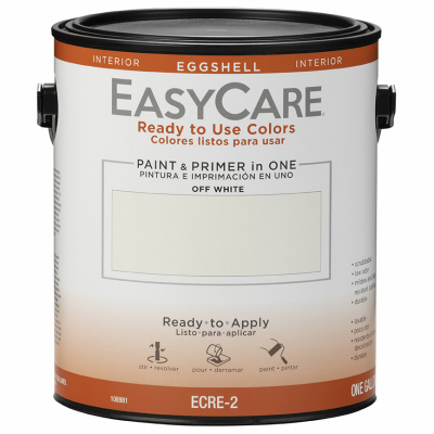 Ready To Use Interior Paint Primer Eggshell Acrylic Latex Off White 1 Gallon True Value Hardware