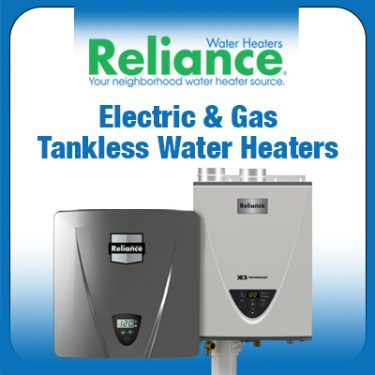 Reliance Electric & Gas Tankless Water Heaters